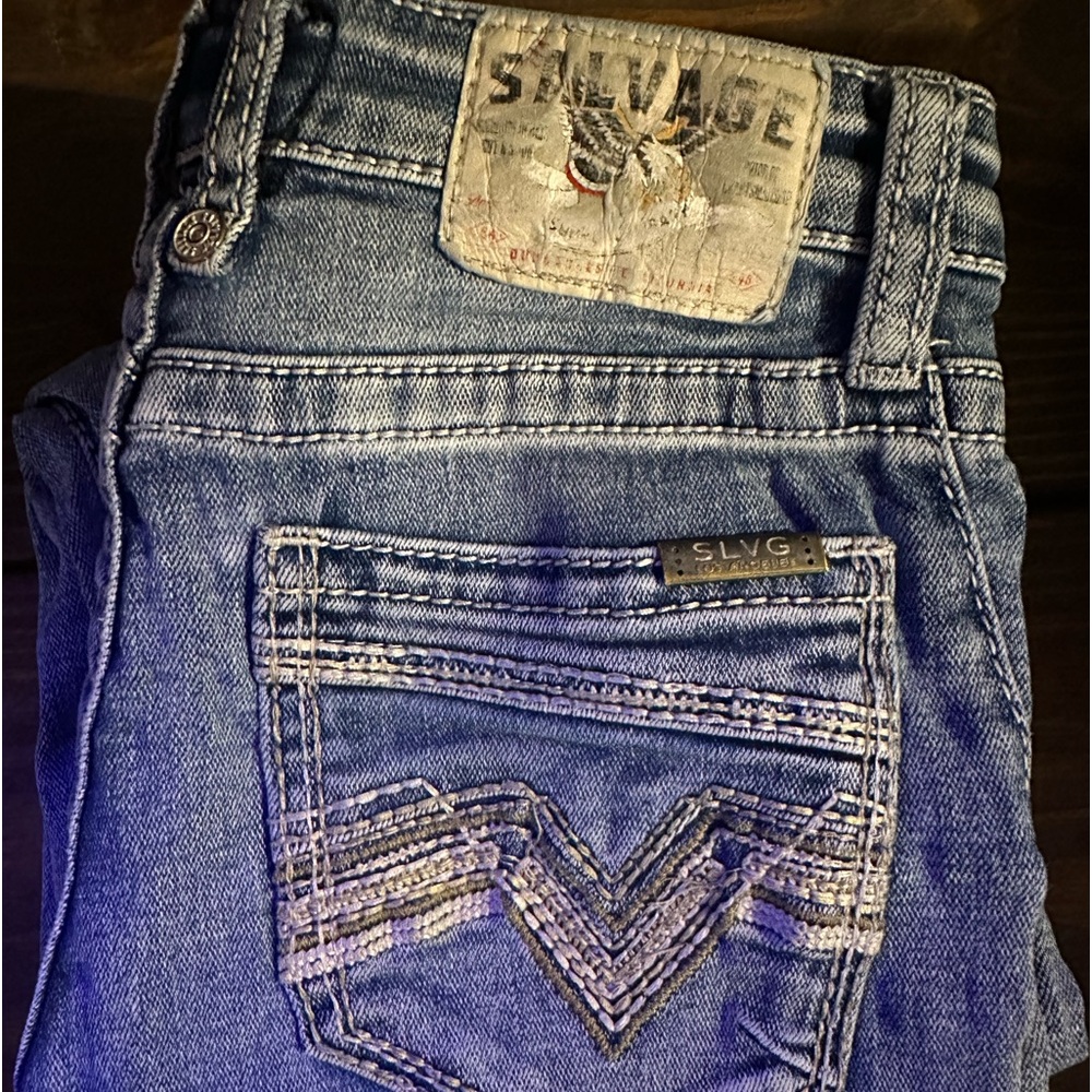 Youth 12 Tall Salvage Bootcut Jeans